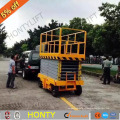 Chinesische Hersteller kleine mobile Malerei Hebt hydraulische manuelle Schere Hebebühne Leiter Preise